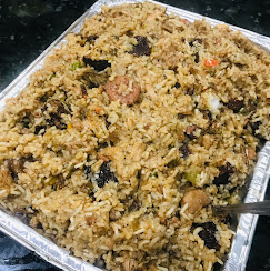 Fried catfish platter ready for pickup