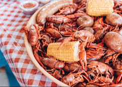 Inside the B&D Seafood market in Benton, Louisiana